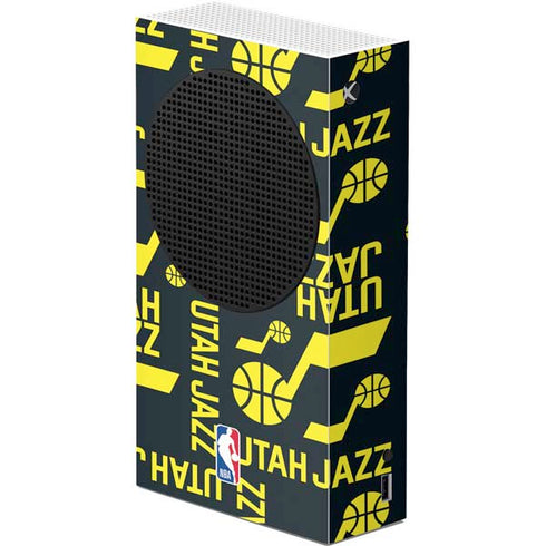 NBA Utah Jazz Blast Xbox Series S Console Skin