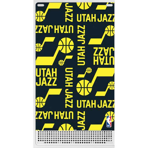 NBA Utah Jazz Blast Xbox Series S Console Skin