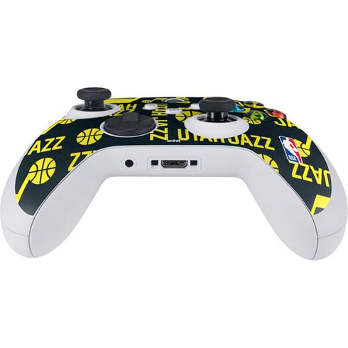 NBA Utah Jazz Blast Xbox Series S Controller Skin
