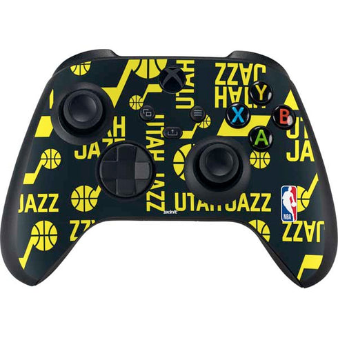 NBA Utah Jazz Blast Xbox Series X Controller Skin