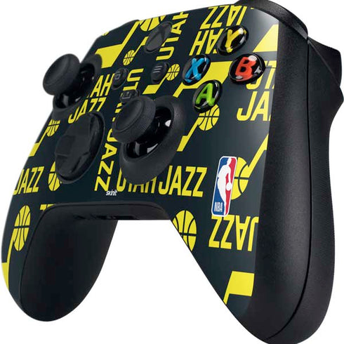 NBA Utah Jazz Blast Xbox Series X Controller Skin