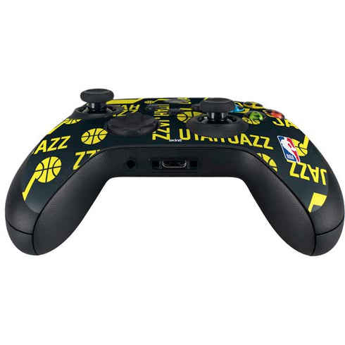 NBA Utah Jazz Blast Xbox Series X Controller Skin