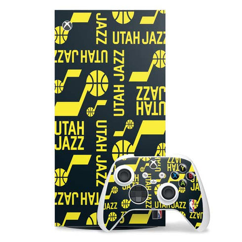 NBA Utah Jazz Blast Xbox Series X Skins