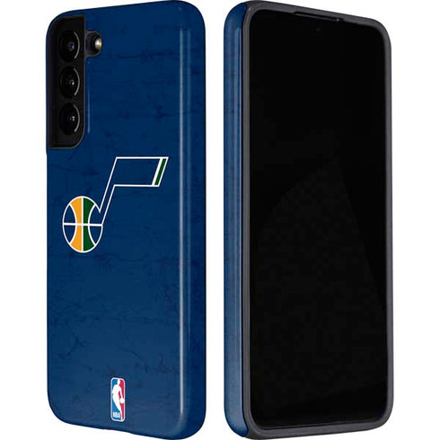 NBA Utah Jazz Yellow Texture Galaxy S22 Plus Pro Case