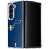 NBA Utah Jazz Yellow Texture Galaxy Z Fold5 5G Clear Case