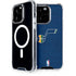 NBA Utah Jazz Yellow Texture iPhone 13 Pro MagSafe Case