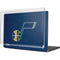 NBA Utah Jazz Yellow Texture MacBook Pro 16in (2021-25) Case plus Skin