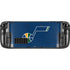 NBA Utah Jazz Yellow Texture Steam Deck Handheld Gaming Computer Skin