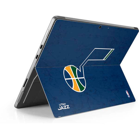 NBA Utah Jazz Yellow Texture Surface Pro 8 Skin