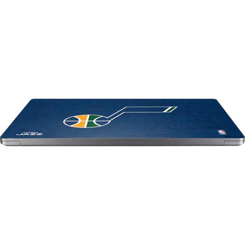 NBA Utah Jazz Yellow Texture Universal Laptop 13in (10.6 x 7.6in) Skin