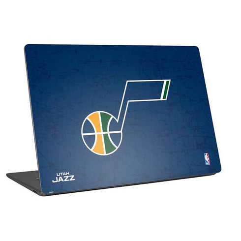 NBA Utah Jazz Yellow Texture Universal Laptop 14in (11.4 x 8.2in) Skin