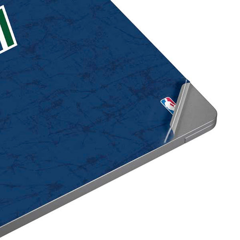 NBA Utah Jazz Yellow Texture Universal Laptop 16.6in (13.4 x 9.7in) Skin