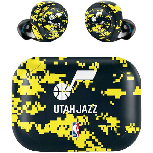 NBA Utah Jazz Grey Digi Camo Amazon Echo Buds Skin