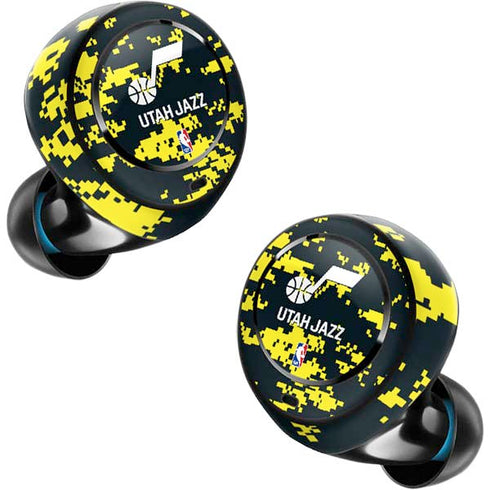 NBA Utah Jazz Grey Digi Camo Amazon Echo Buds Skin