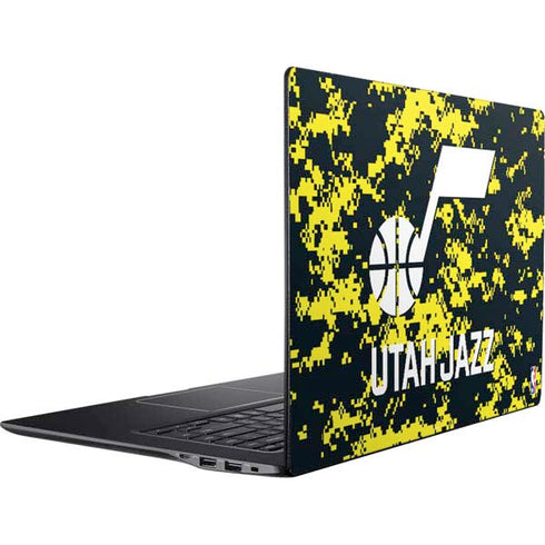 NBA Utah Jazz Grey Digi Camo Ativ Book 9 (15.6in 2014) Skin