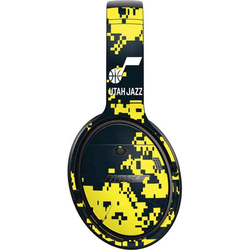 NBA Utah Jazz Grey Digi Camo Bose QuietComfort 35 Headphones Skin