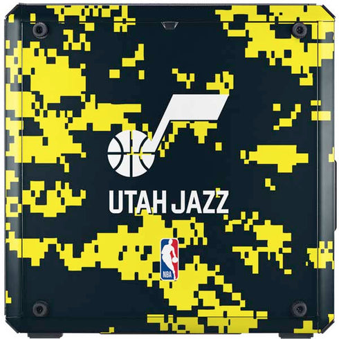 NBA Utah Jazz Grey Digi Camo Cooler Master MasterBox Q300L Mini Tower Skin