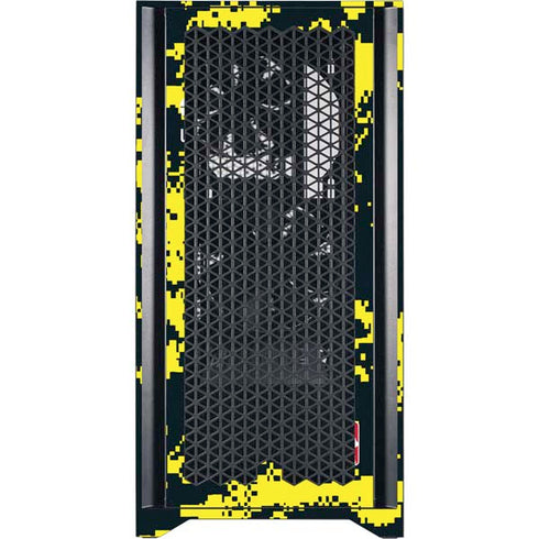 NBA Utah Jazz Grey Digi Camo Corsair 4000D Tempered Glass Mid-Tower ATX Case Skin