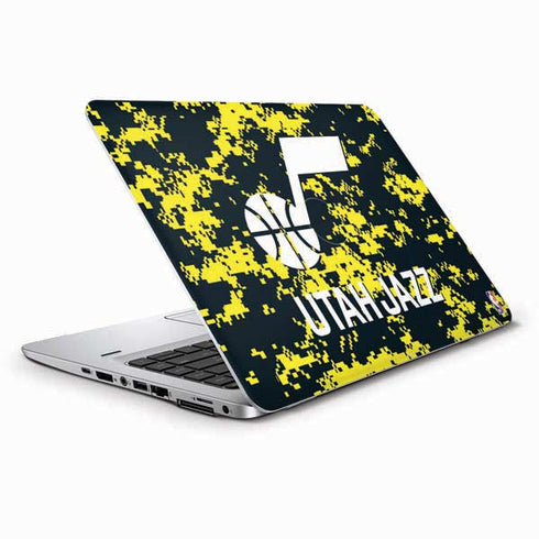 NBA Utah Jazz Grey Digi Camo HP Elitebook Skin