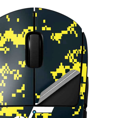 NBA Utah Jazz Grey Digi Camo G Pro Wireless Gaming Mouse Skin