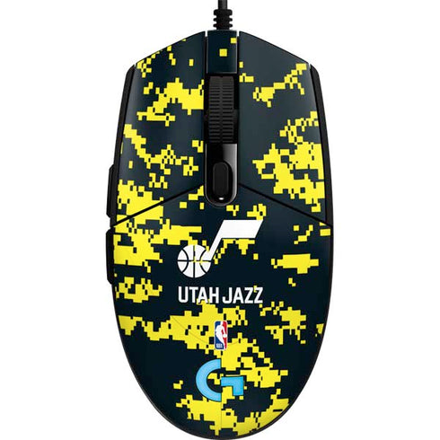 NBA Utah Jazz Grey Digi Camo G203 Prodigy RGB Wired Gaming Mouse Skin