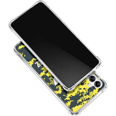 NBA Utah Jazz Grey Digi Camo Gabb Phone 4 Clear Case