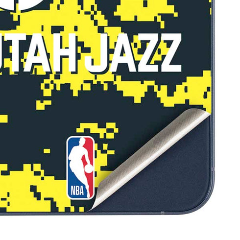 NBA Utah Jazz Grey Digi Camo Galaxy A35 5G Skin