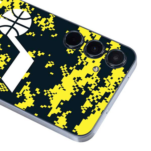 NBA Utah Jazz Grey Digi Camo Galaxy A55 5G Skin
