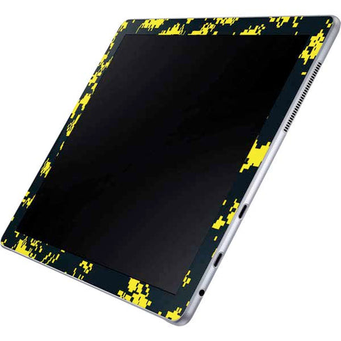 NBA Utah Jazz Grey Digi Camo Galaxy Book 12in Skin