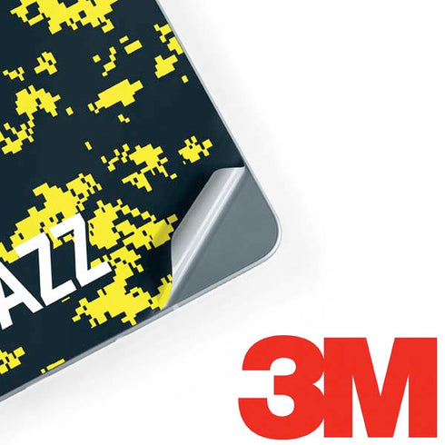 NBA Utah Jazz Grey Digi Camo Galaxy Book 12in Skin