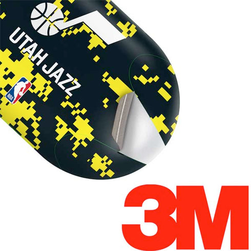 NBA Utah Jazz Grey Digi Camo Galaxy Buds Plus Skin