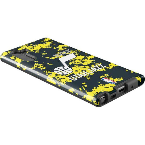 NBA Utah Jazz Grey Digi Camo Galaxy Note 10 Pro Case