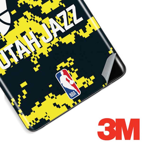 NBA Utah Jazz Grey Digi Camo Galaxy Note 8 Skin