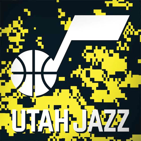 NBA Utah Jazz Grey Digi Camo Galaxy Note 8 Skin