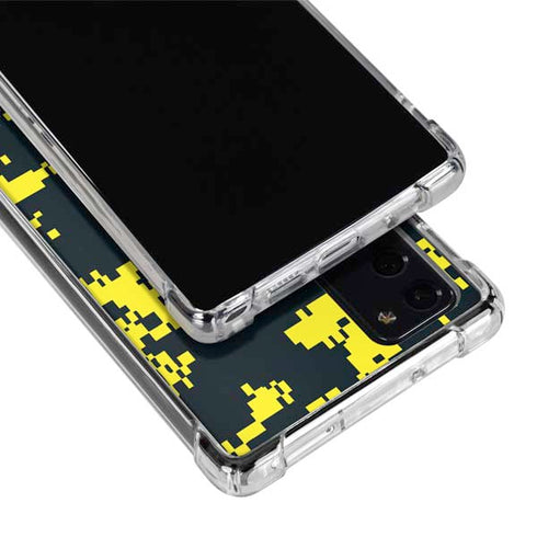 NBA Utah Jazz Grey Digi Camo Galaxy Note20 5G Clear Case