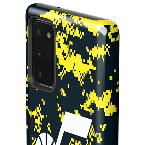 NBA Utah Jazz Grey Digi Camo Galaxy Note20 5G Pro Case