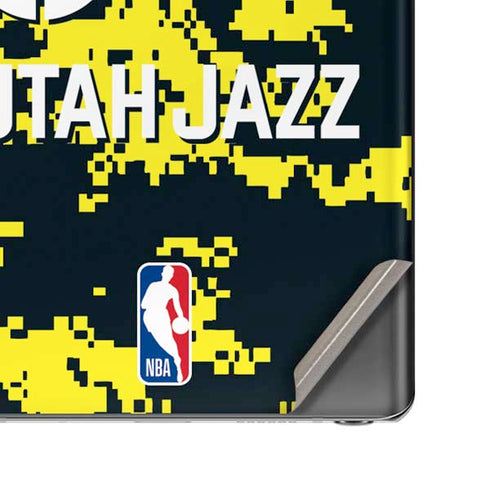 NBA Utah Jazz Grey Digi Camo Galaxy Note20 5G Skin