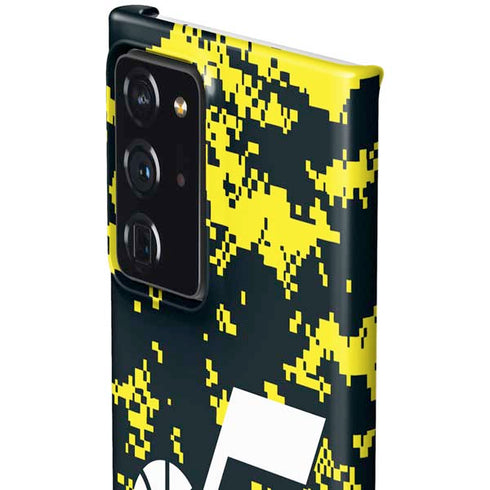 NBA Utah Jazz Grey Digi Camo Galaxy Note20 Ultra 5G Lite Case