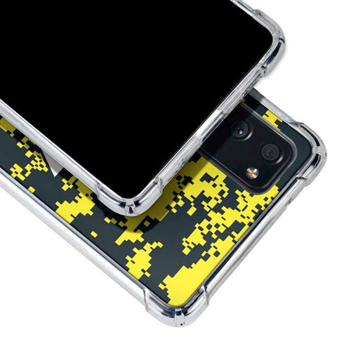 NBA Utah Jazz Grey Digi Camo Galaxy S20 FE Clear Case