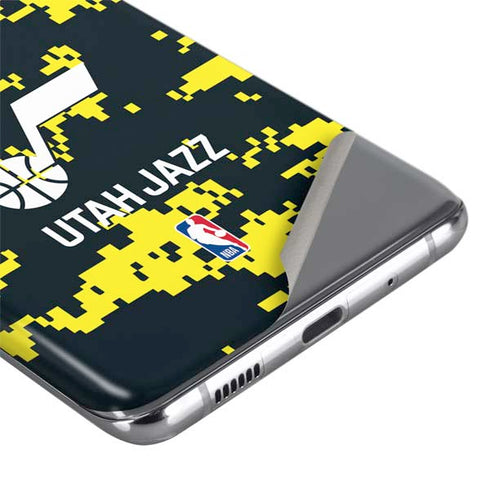 NBA Utah Jazz Grey Digi Camo Galaxy S20 Ultra 5G Skin