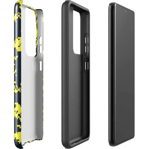 NBA Utah Jazz Grey Digi Camo Galaxy S21 Ultra 5G Pro Case