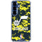 NBA Utah Jazz Grey Digi Camo Galaxy S25 Clear Case