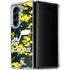 NBA Utah Jazz Grey Digi Camo Galaxy Z Fold5 5G Clear Case