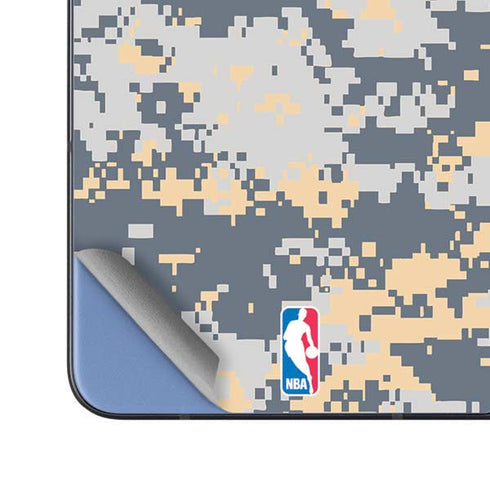 NBA Utah Jazz Grey Digi Camo Galaxy Z Fold5 5G Skin