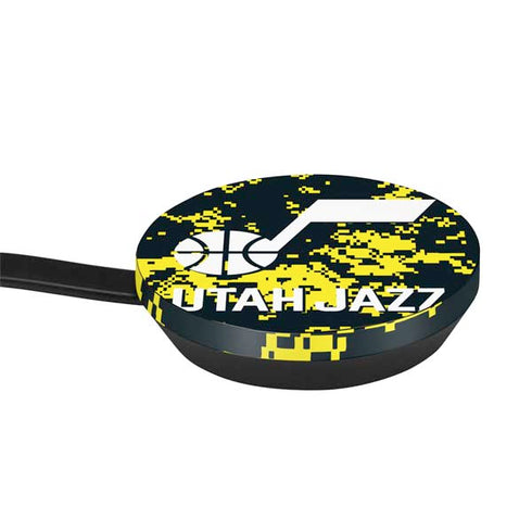 NBA Utah Jazz Grey Digi Camo Google Stadia Controller Skin