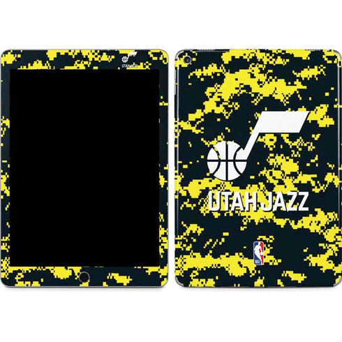 NBA Utah Jazz Grey Digi Camo iPad Skins