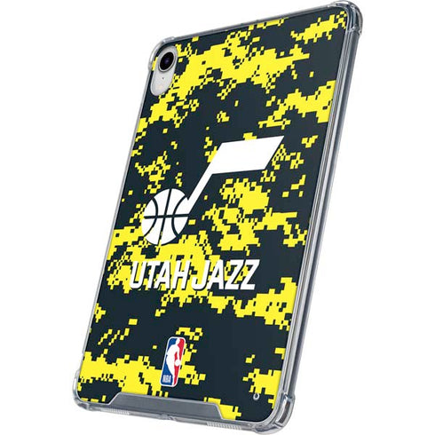 NBA Utah Jazz Grey Digi Camo iPad 11th Gen (2025) Clear Case