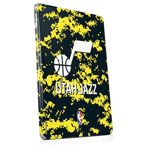 NBA Utah Jazz Grey Digi Camo Apple iPad Skin