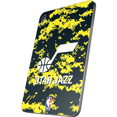NBA Utah Jazz Grey Digi Camo Apple iPad Mini Skin