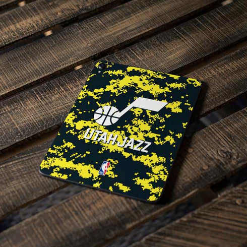 NBA Utah Jazz Grey Digi Camo Apple iPad Pro Skin